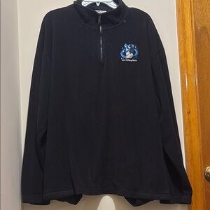 Disney Fleece Quarter Zip Up Size XL Vintage Y2K Sorcerer’s Hat